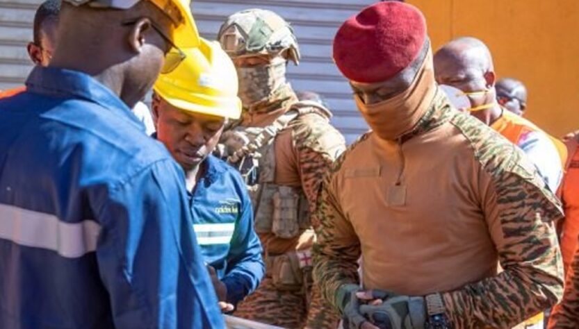 Burkina Faso : Lancement de l'usine de traitement des résidus miniers par le Président de la Transition